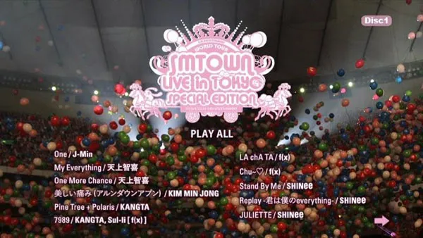 SMTOWN家族舞台实况