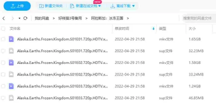 阿拉斯加纪录片高清双语