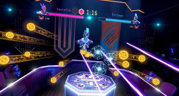 Cyberpunk Blaston VR