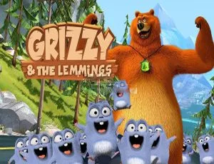 熊鼠一家Grizzy and the Lemmings 全1-3季 234集 英语动画 英文字幕
