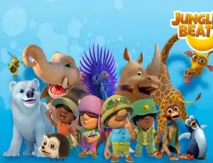 英语儿歌Jungle Beat动物王国大冒险 全48集英文字幕-蓝海网
