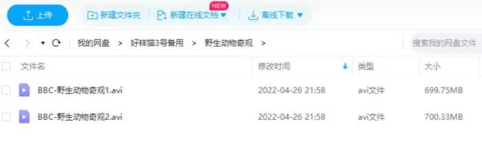 BBC野生动物纪录片
