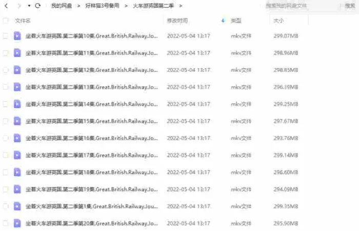 BBC维多利亚铁路纪录片