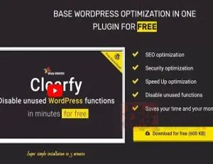 Webcraftic Clearfy Business 2.0.0中文版：WordPress优化加速多功能插件-蓝海网