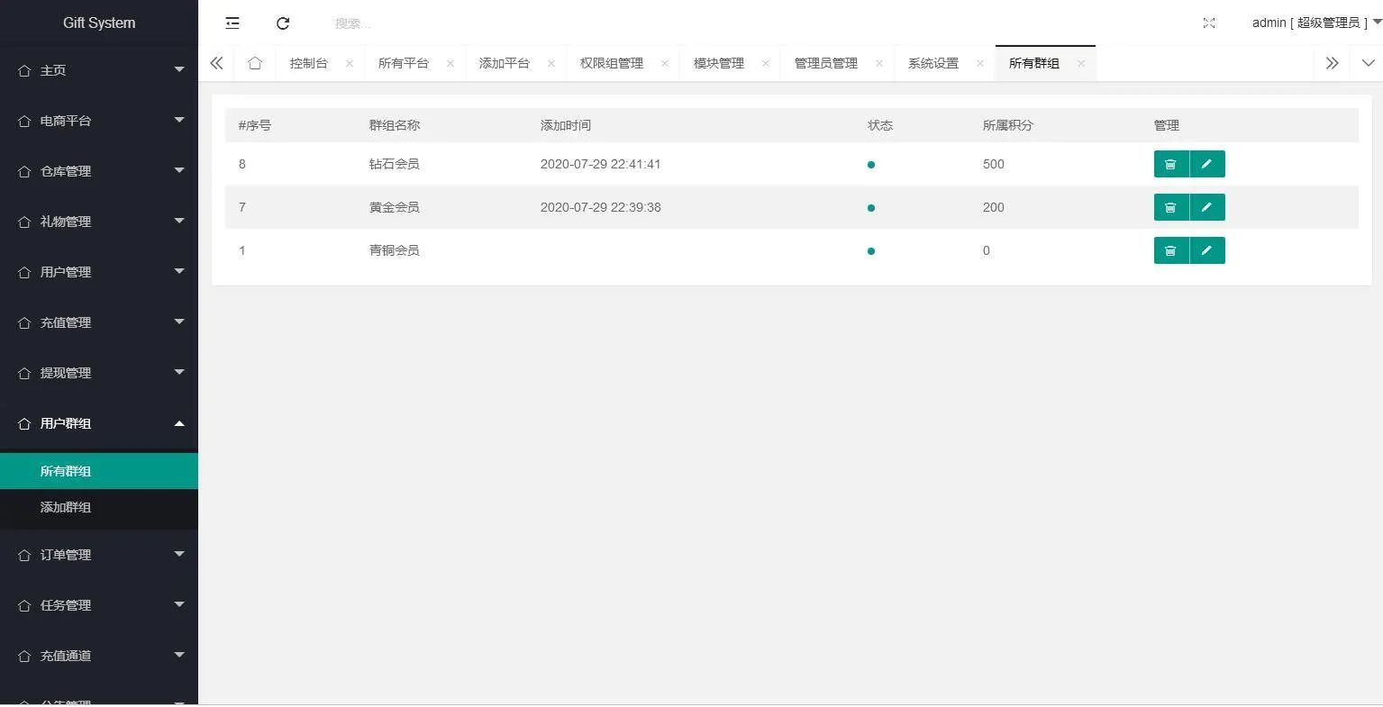 淘宝礼品代发系统