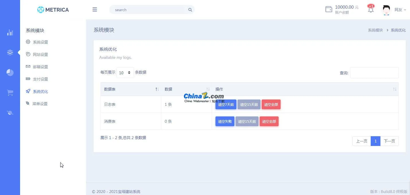 宝塔自助建站系统