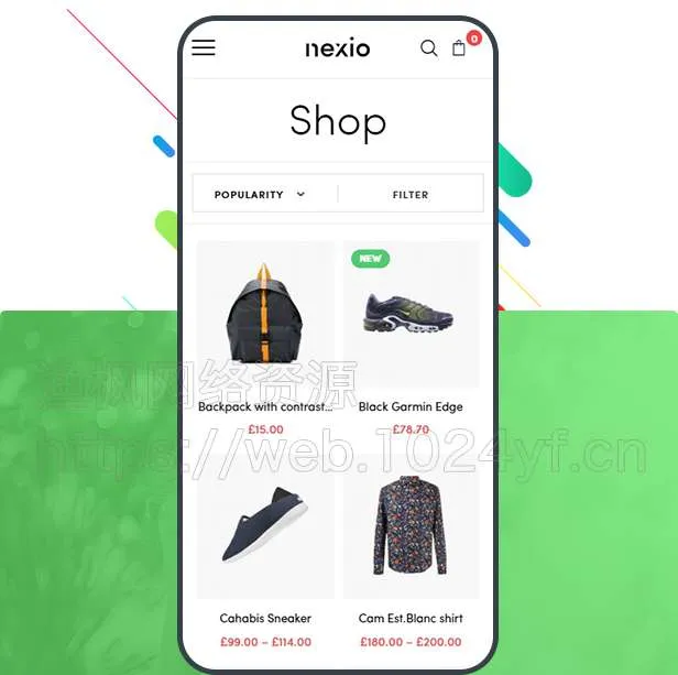 移动优先WooCommerce主题