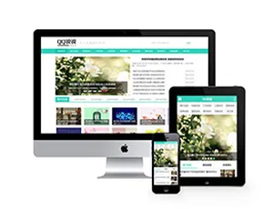 QQ空间日志说说网站模板 移动端适配-蓝海网