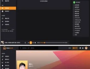 PHP黑色自适应音乐网站源码-蓝海网