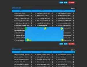 程氏CMS V4.0 DJ77音乐舞曲网站模板 UTF8 GBK双编码