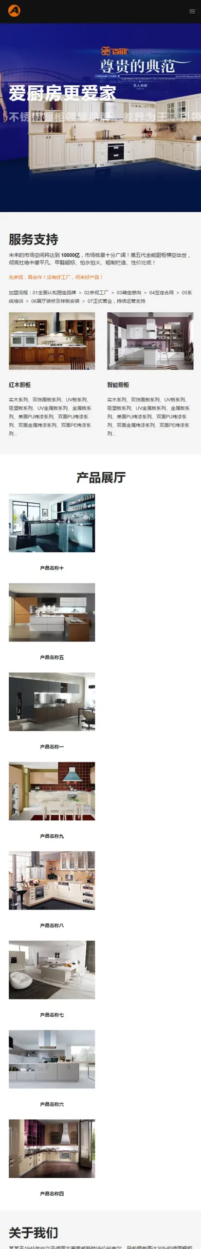 响应式HTML5模板