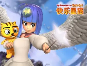 快乐星猫动画片第二季 中文版全26集 儿童早教益智视频