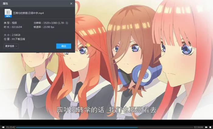 五等分的新娘剧场版2022