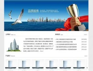 网新企业建站系统蓝色版v13.5