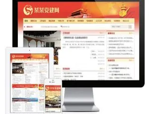 政务协会网站建设系统红色风格 含小程序v5.4-蓝海网