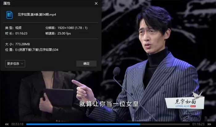 见字如面全五季