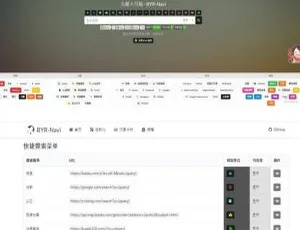 FomanticUI轻量可配置网站导航系统源码-蓝海网