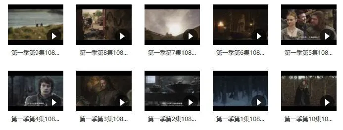 冰与火之歌剧集全集