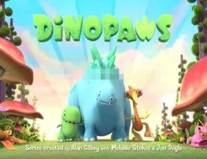 好奇小恐龙 Dinopaws 英文版全51集 英语发音英文字幕-蓝海网