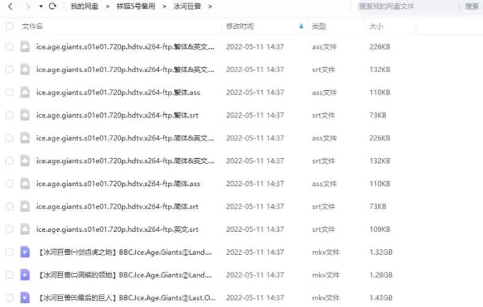 冰川时代物种灭绝