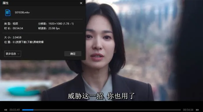 黑暗荣耀韩语中字高清