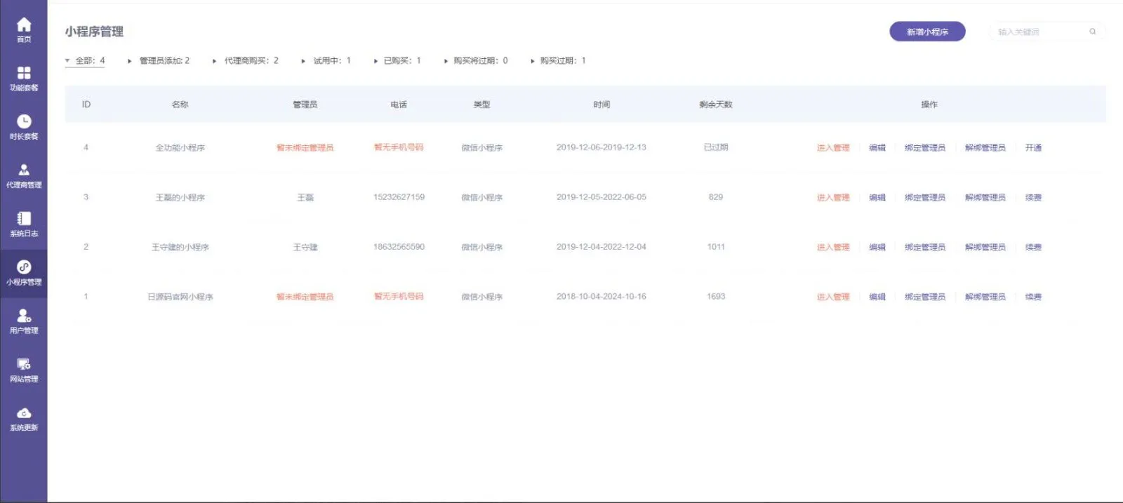 多行业智能建站源码