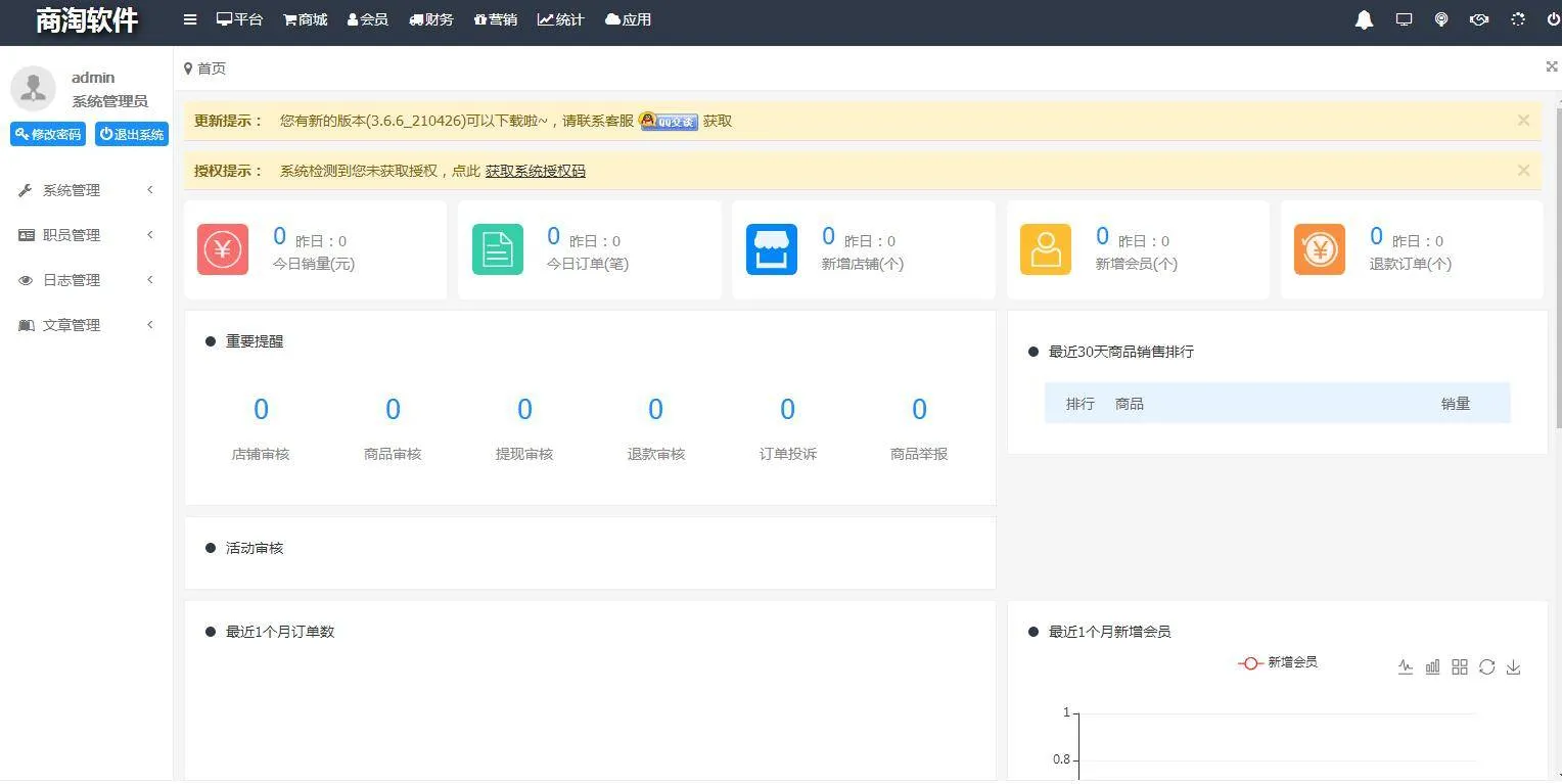 可定制电商系统解决方案
