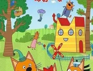 咪好一家 Kid-E-Cat 英文版第二季全52集 儿童早教英语启蒙动画