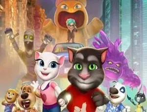 会说话的汤姆猫家族 英文版第4季全集52集 儿童早教动画