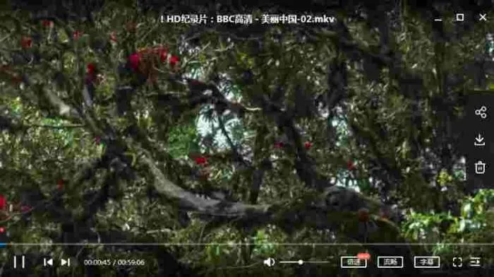 BBC美丽中国纪录片
