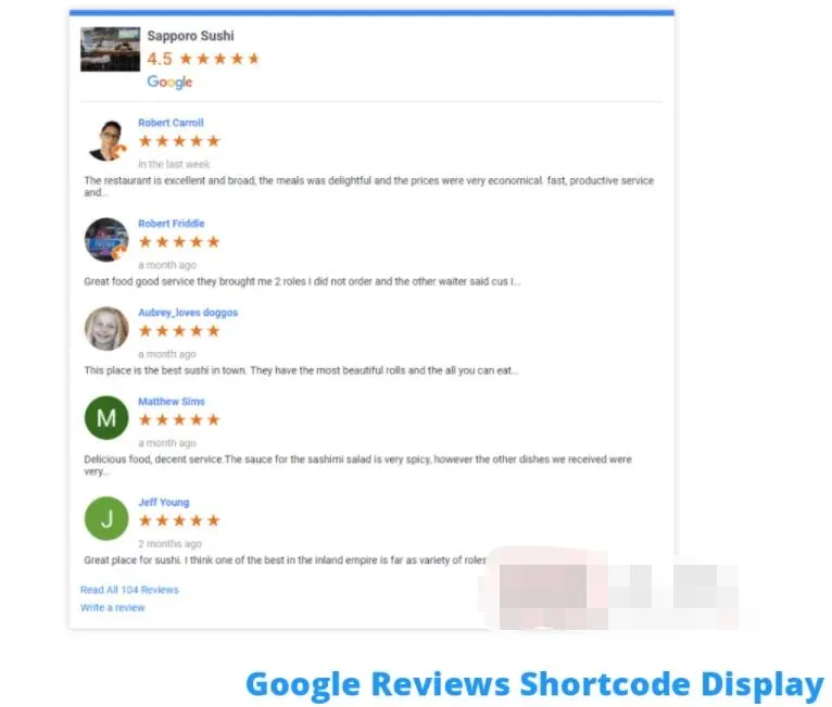 Google Places Reviews Pro中文版