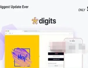 Digits 7.8.1 中文版 | WordPress手机短信OTP验证登录注册插件-蓝海网