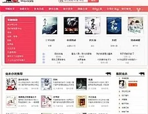 2019全新粉色ThinkPHP响应式小说站源码 自动采集功能