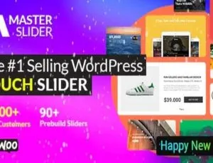 Master Slider Pro 3.4.7中文版：触摸响应式WordPress幻灯片插件-蓝海网