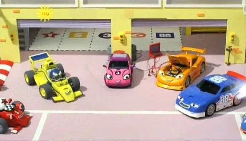 racing car Laurie animation