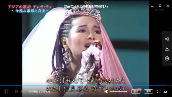 邓丽君日本TV特辑