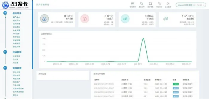 自动发卡平台源码V4.5.9