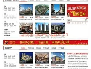 房产门户系统08cms8.1多城市版 后台登录稳定 多功能大气界面 支持手机端-蓝海网