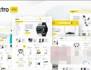 Electro 3.1.3服饰IT电商WooCommerce主题模板-蓝海网