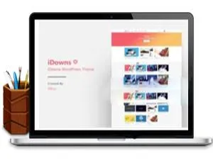 WordPress主题iDowns V1.8 手机自适应 全开源无加密