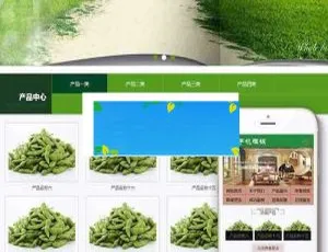 生态木墙板装修公司网站模板 - 自适应手机版