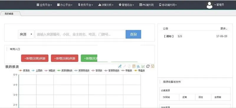 房产中介管理软件