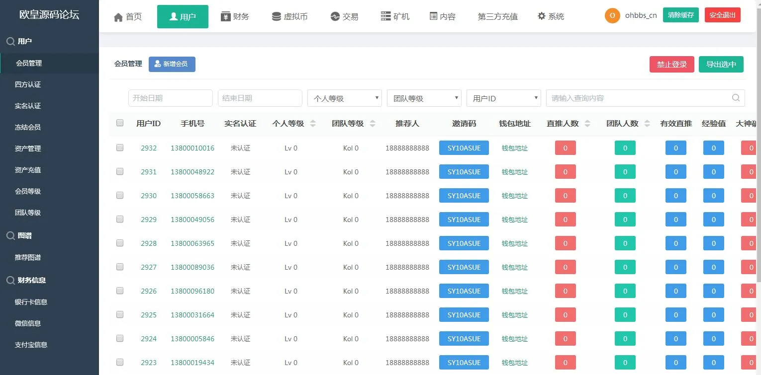 区块链挖矿系统