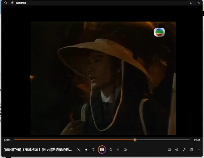 1984香港TVB武侠剧