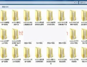 安卓APP开发源码合集 热门平台功能实现 高效开发实战指南-蓝海网