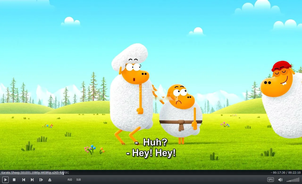 Karate Sheep英语动画