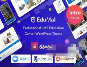 EduMall多功能教育培训中心WordPress企业主题-蓝海网