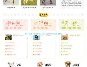 帝国CMS仿小可爱宠物网源码-宠物资讯平台完整版+火车头采集+自适应手机端