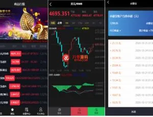ZN7号版-黄金期货数字火币交易系统+实时K线数据-蓝海网