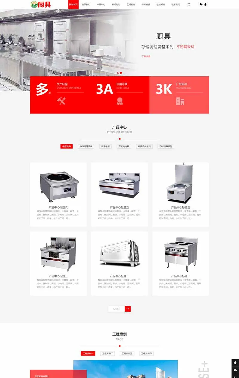 Commercial kitchen equipment SEO